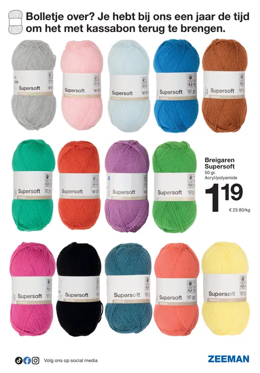 Promotie: Breigaren Supersoft