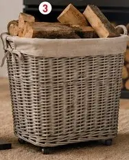Offre: Panier à bûches