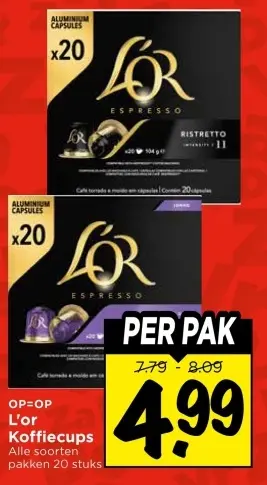 Aanbieding: Koffiecups