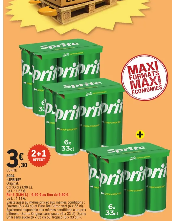 Offre: Sprite Original
