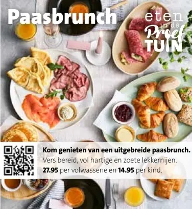 Aanbieding: Paasbrunch