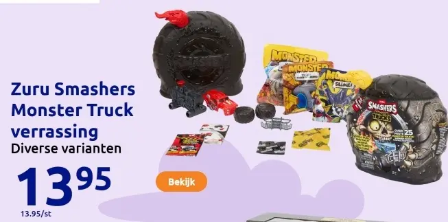 Aanbieding: Zuru Smashers Monster Truck verrassing