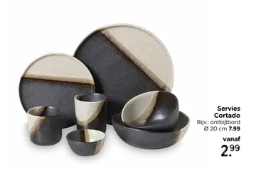 Aanbieding: Servies Cortado