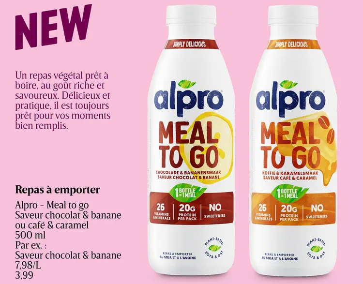 Offre: Repas a emporter