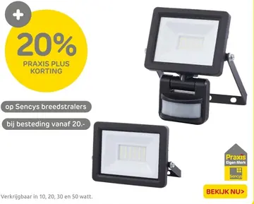 Aanbieding: Sencys breedstralers