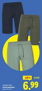 Aanbieding: Herensweatshort