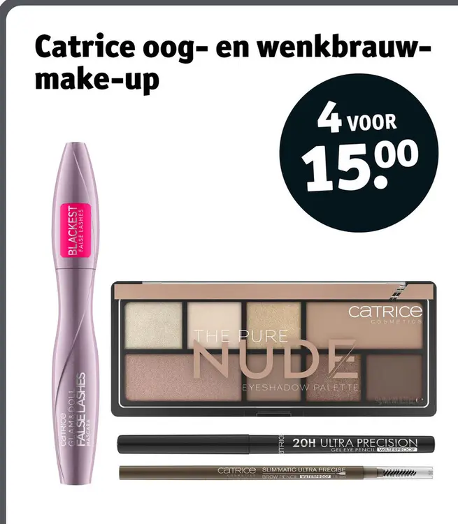 Promotie: Catrice oog- en wenkbrauw- make-up