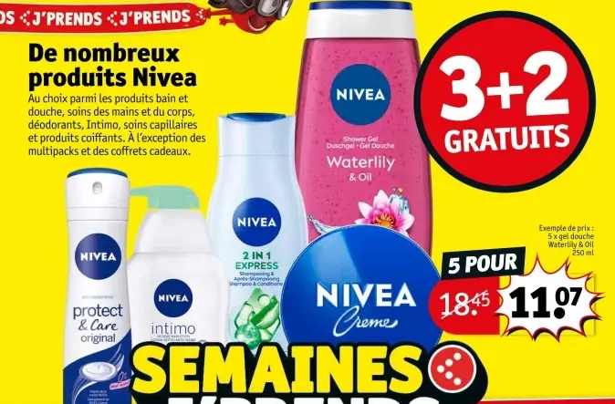 Offre: Nivea products