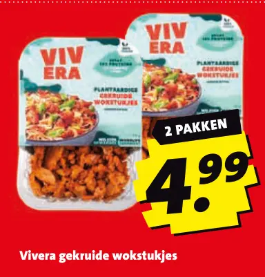 Aanbieding: Vivera gekruide wokstukjes