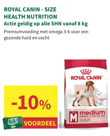 Promotie: ROYAL CANIN medium adult