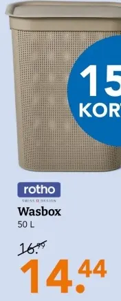 Aanbieding: Wasbox