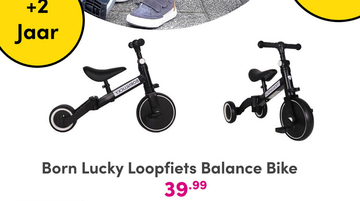 Aanbieding: Born Lucky Loopfiets Balance Bike