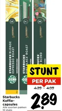 Aanbieding: Starbucks Koffie-capsules