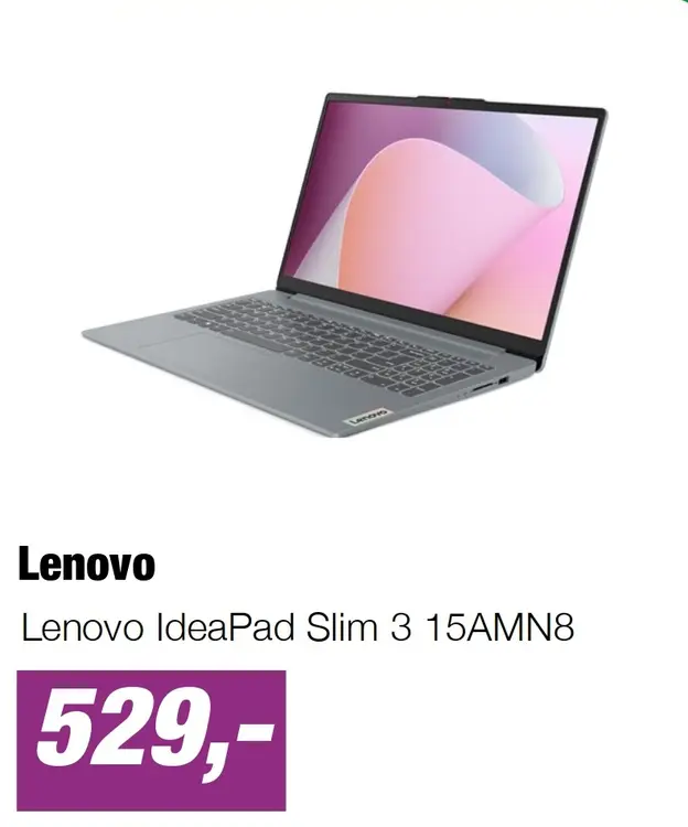 Aanbieding: Lenovo IdeaPad Slim 3 15AMN8