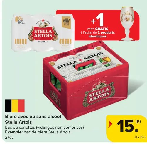 Offre: Bière avec ou sans alcool