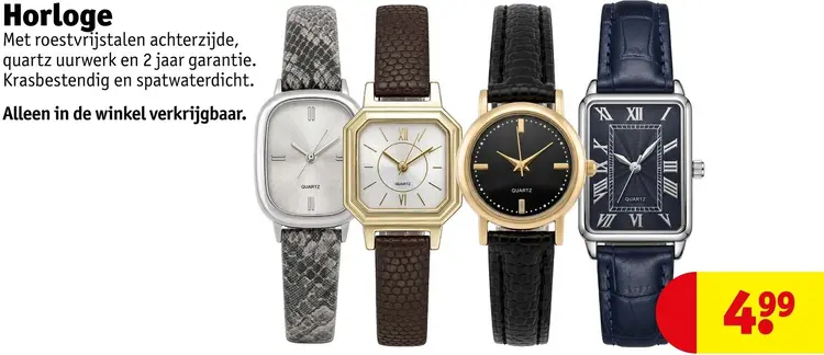 Promotie: Horloge