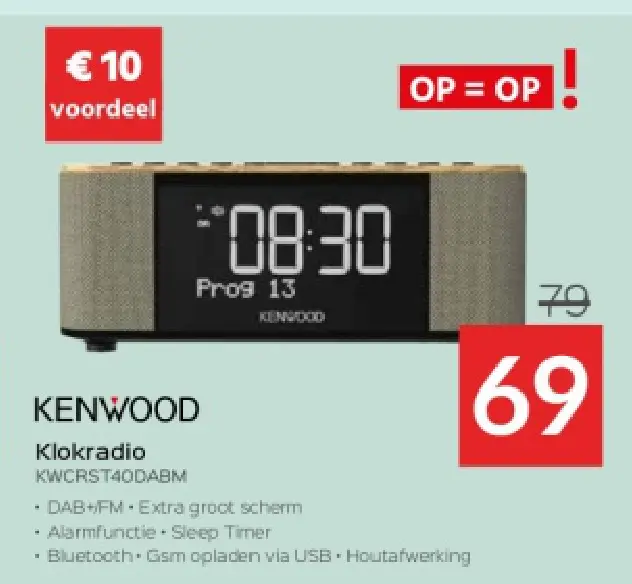 Promotie: Klokradio