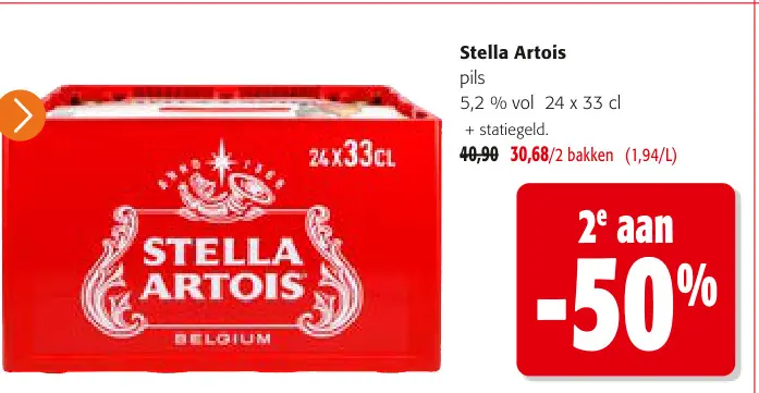 Promotie: Stella Artois