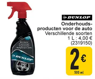 Aanbieding: Onderhoudsproducten voor de auto