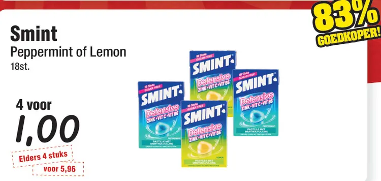 Aanbieding: Smint