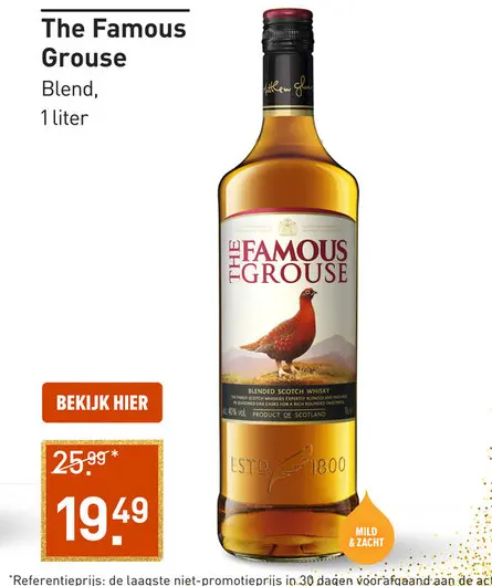 Aanbieding: The Famous Grouse