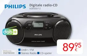 Promotie: Digitale radio-CD AZB500/12
