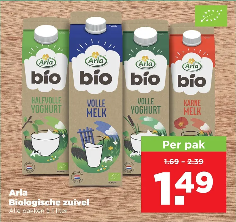 Aanbieding: Biologische zuivel