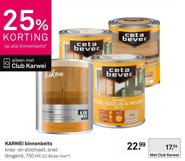 Aanbieding: Binnenbeits