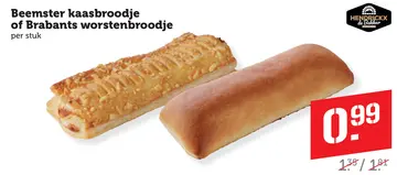 Aanbieding: Beemster kaasbroodje of Brabants worstenbrood