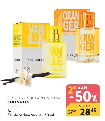 Promotie: Eau de parfum Vanille