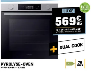 Aanbieding: PYROLYSE-OVEN