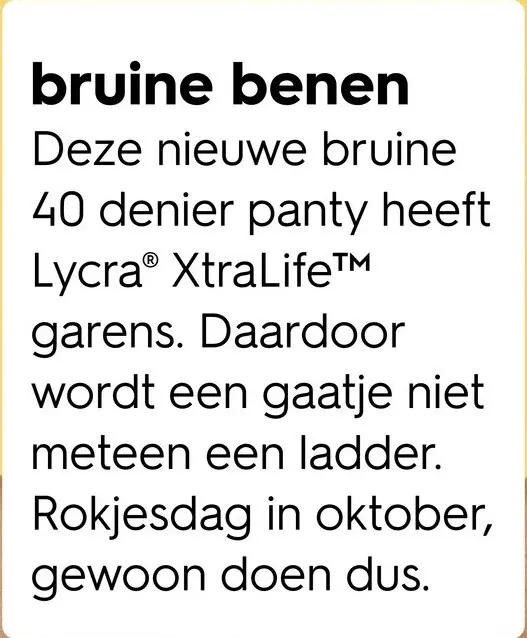 Aanbieding: Antiladderpanty