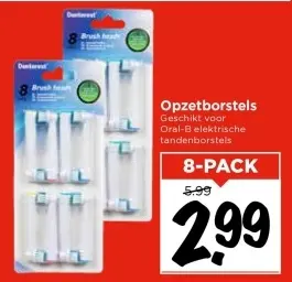 Aanbieding: Opzetborstels