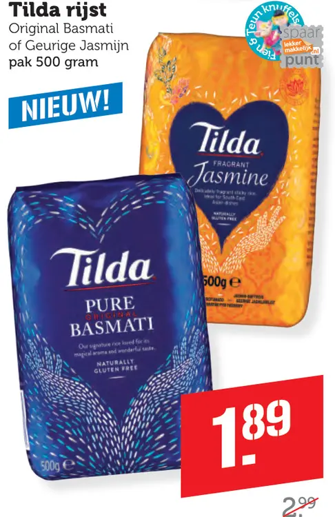 Aanbieding: Tilda rijst