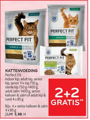 Promotie: Kattenvoeding Perfect Fit