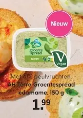 Aanbieding: AH Terra Groentespread edamame