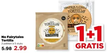 Aanbieding: No Fairytales Tortilla