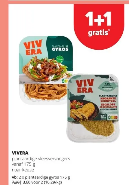 Promotie: Plantaardige vleesvervangers
