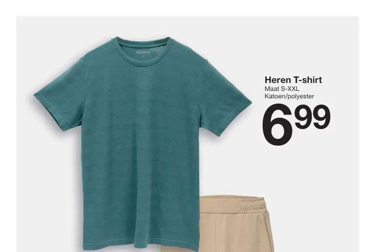 Promotie: Heren T-shirt