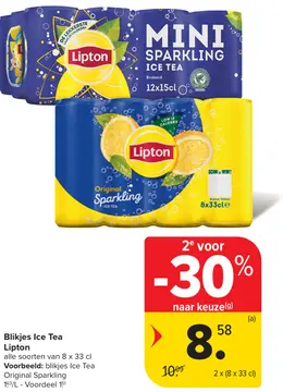 Aanbieding: Blikjes Ice Tea