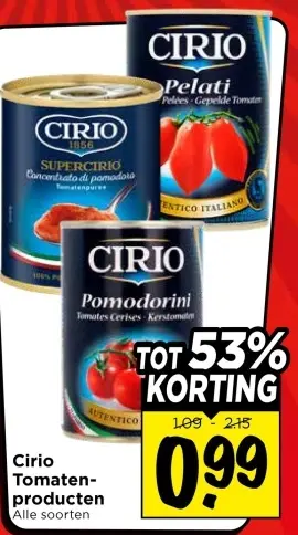 Cirio Tomatenproducten