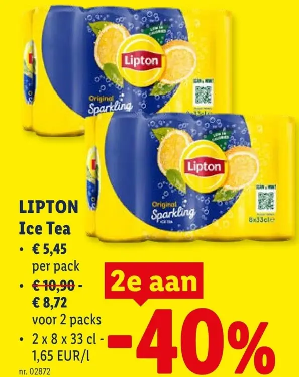 Promotie: Ice Tea