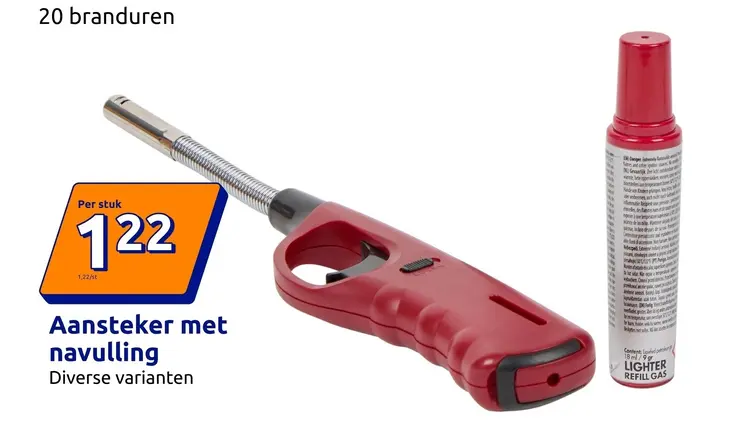 Aanbieding: Aansteker met navulling
