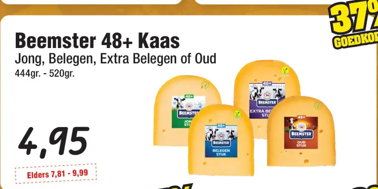 Aanbieding: Beemster 48+ Kaas