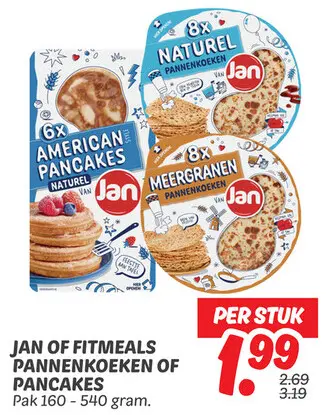 Pannenkoeken of pancakes