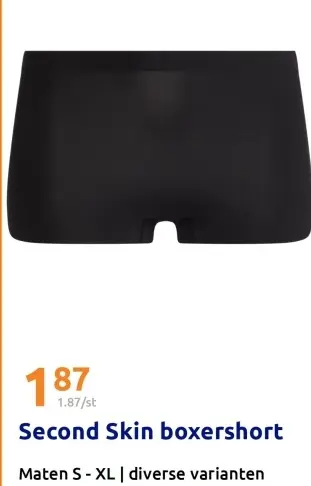 Promotie: Second Skin boxershort