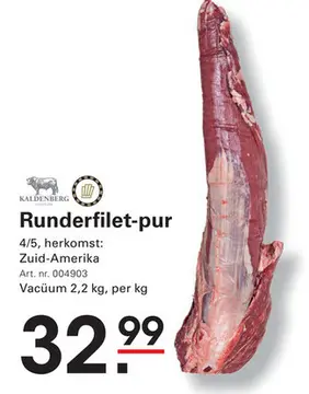 Aanbieding: Runderfilet-pur