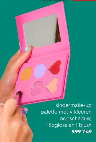 Aanbieding: kindermake-up palette