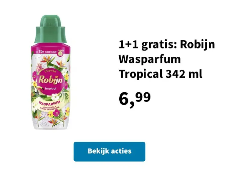 Aanbieding: Robijn Wasparfum Tropical