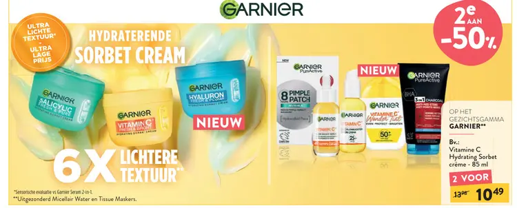 Promotie: Vitamine C Hydrating Sorbet crème